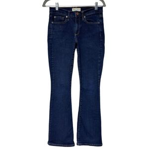 {GAP} "Baby Boot in Dark Indigo" Short Petite Bootcut Stretch Denim Jeans